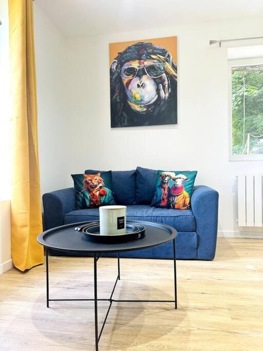 Jungle Appartement Avec Terrasse Laon Ngoại thất bức ảnh