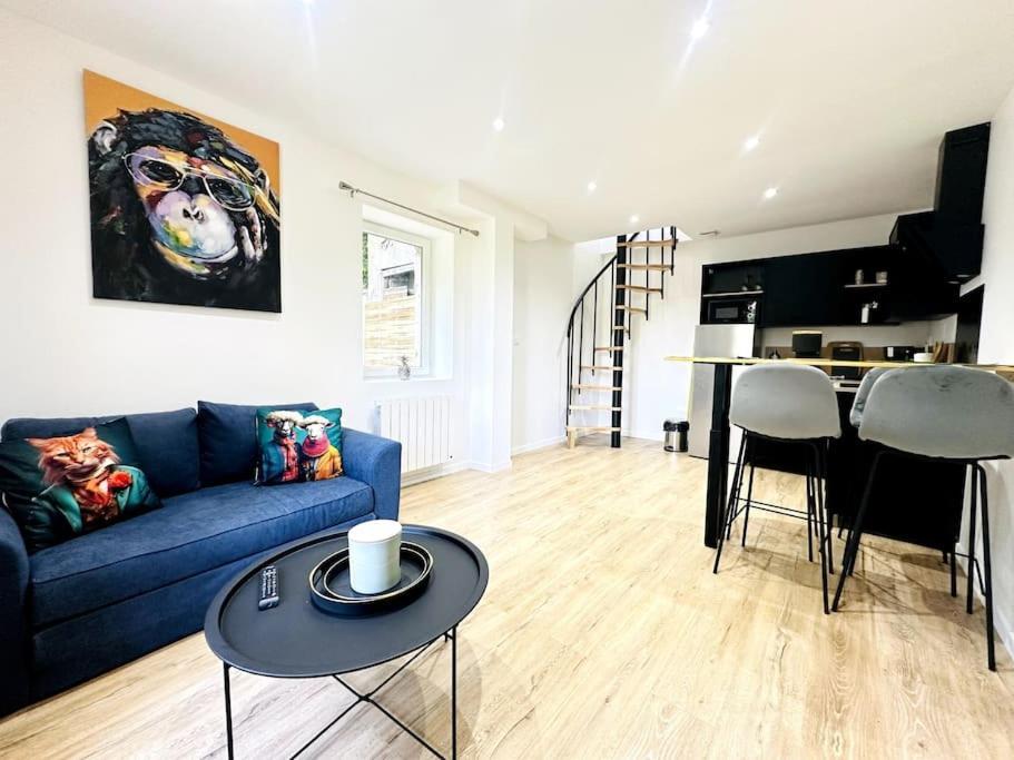 Jungle Appartement Avec Terrasse Laon Ngoại thất bức ảnh